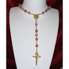 CHAPELET EN JADE ROSE "LE ROSALIE"