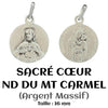 MÉDAILLES EN ARGENT MASSIF
