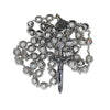 CHAPELET EN INOX BLINDÉ ET CROIX ÉPÉE "VIRILEM"