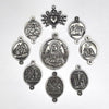 CHAPELET DE NOTRE DAME DES 7 DOULEURS EN BUIS TEINTE