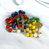 CHAPELET DU MISSIONNAIRE EN IVOIRE VÉGÉTAL (TAGUA) "MISSIONARIUS"