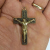CROIX DE CHAPELET "BYZANTA" (INOX)