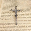 CROIX DE CHAPELET "CHRISTUS" (INOX)