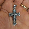 CROIX DE CHAPELET "CHEVALIER" (ARGENT MASSIF)