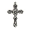 CROIX DE CHAPELET "FLEUR DE LYS" (ARGENT MASSIF)
