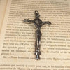 CROIX DE CHAPELET "GOTHIQUE" (LAITON / INOX)