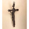 CROIX DE CHAPELET "GOTHIQUE" (LAITON / INOX)