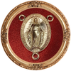 CHAPELET ARGENT MASSIF / SAPHIR "L'ARGENTISSIMO"