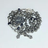 CHAPELET ARGENT MASSIF / SAPHIR "L'ARGENTISSIMO"