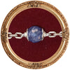 CHAPELET ARGENT MASSIF / SAPHIR "L'ARGENTISSIMO"