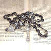 CHAPELET LAURENÇON en Grain de Café (Perles N°43-44-45) "LE CAPIREUM"