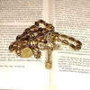CHAPELET LAURENÇON en Grain de Café (Perles N°43-44-45) "LE CAPIREUM"