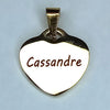 CHAPELET LAURENÇON en Cristal et Pierre de Saphir "LE CASSANDRE"