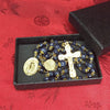 CHAPELET SAPHIR A FACETTES "LE CHRISTOCULIS"