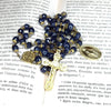 CHAPELET SAPHIR A FACETTES "LE CHRISTOCULIS"