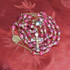 CHAPELET COLLIER TOUR DE COU EN RUBIS "LE RUBISIUM"