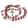 CHAPELET COLLIER TOUR DE COU EN RUBIS "LE RUBISIUM"