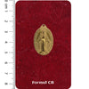 MÉDAILLE MIRACULEUSE EN ACIER INOXYDABLE BICOLORE 30X20MM