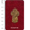 CROIX MÉDAILLE SAINT MICHEL INOX ARGENTÉ