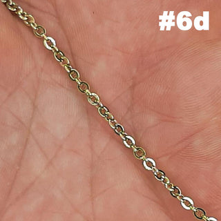 CUSTOMIZABLE UNBREAKABLE 316L STAINLESS STEEL NECKLACE CHAIN