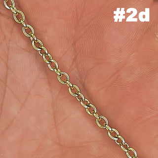 CUSTOMIZABLE UNBREAKABLE 316L STAINLESS STEEL NECKLACE CHAIN
