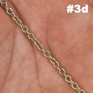 CUSTOMIZABLE UNBREAKABLE 316L STAINLESS STEEL NECKLACE CHAIN