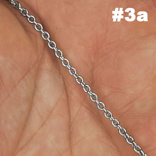 CUSTOMIZABLE UNBREAKABLE 316L STAINLESS STEEL NECKLACE CHAIN