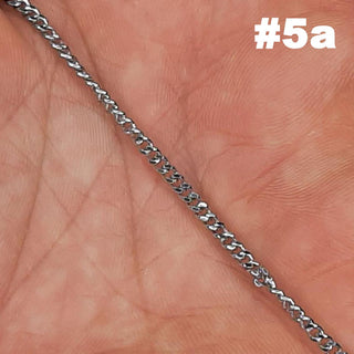 CUSTOMIZABLE UNBREAKABLE 316L STAINLESS STEEL NECKLACE CHAIN