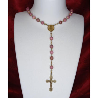RHODONITE ROSARY RHODONITE
