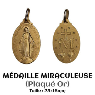 MÉDAILLES EN PLAQUÉ OR