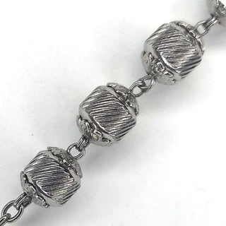 ARMORED STAINLESS STEEL ROSARY AND VIRILEM SWORD CROSS