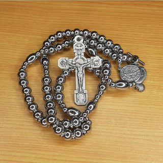 CHAPELET DE COMBAT EN INOX ET LAITON