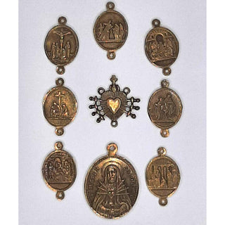 Chapelet Notre-Dame des 7 Douleurs en Rubis – 7 septaines