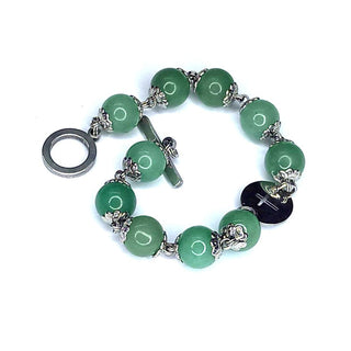 BRACELET DIZAINIER ORAMUSTE AVENTURINE (VERT)