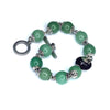 BRACELET DIZAINIER "OramusTe" AVENTURINE (Vert)