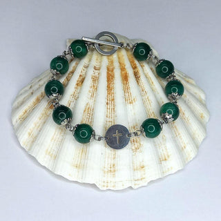 BRACELET DIZAINIER ORAMUSTE CHLORITE (Vert Émeraude)