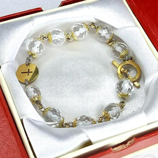 BRACELET DIZAINIER ORAMUSTE EN CRISTAL DE ROCHE