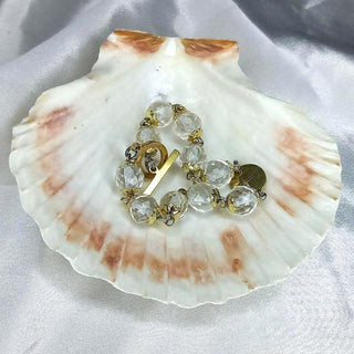 PULSERA DECENARIO ORAMUSTE EN CRISTAL DE ROCA