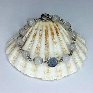 BRACELET DIZAINIER ORAMUSTE EN JADE (Blanc)