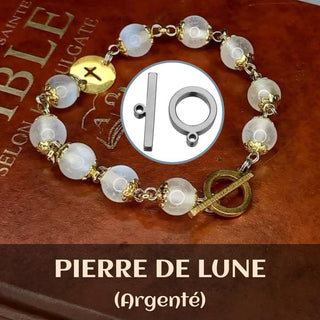 BRACELET DIZAINIER ORAMUSTE PIERRE DE LUNE