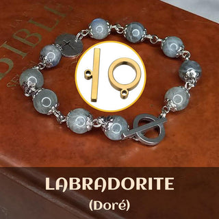 BRACELET DIZAINIER ORAMUSTE EN LABRADORITE