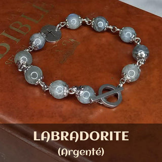 BRACELET DIZAINIER ORAMUSTE EN LABRADORITE