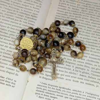 CHAPELET EN CORNE DE YACK 