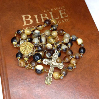 YAK HORN ROSARY THE SHOFAR