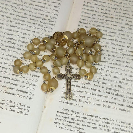 CHAPELET EN CORNE DE CHÈVRE 