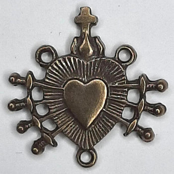 Laurençon Rosary in Jade and Amethyst (Beads No. 20 and No. 18) 