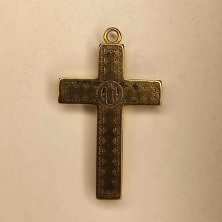 CROIX DE CHAPELET LA BYZANTA (INOX)