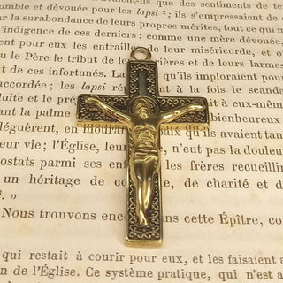 CROIX DE CHAPELET LA BYZANTA (INOX)