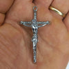 CROIX DE CHAPELET "CHRISTUS" (INOX)