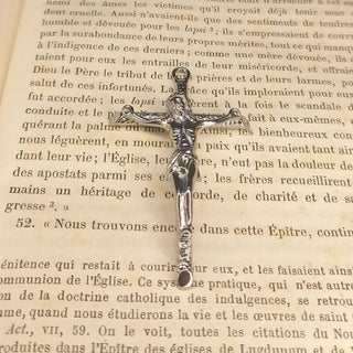 CROIX DE CHAPELET LA CHRISTUS (INOX)